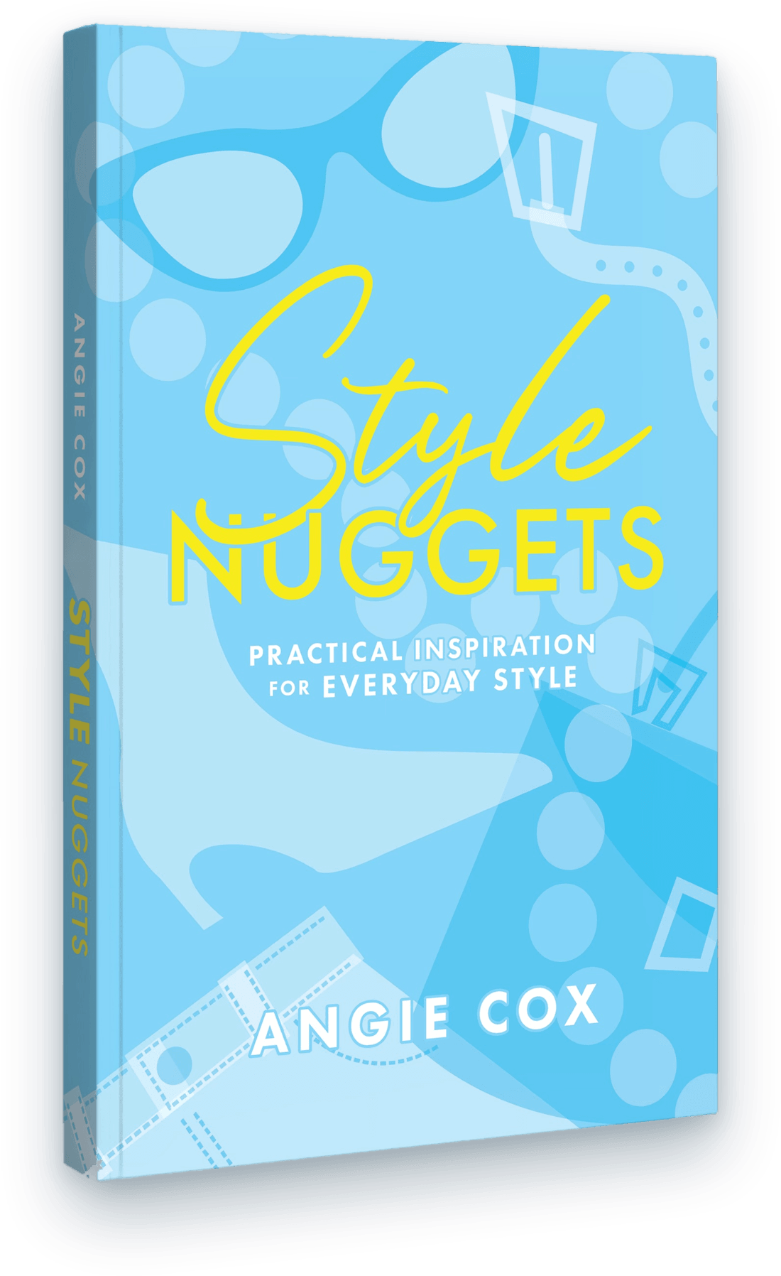 The Style Nuggets hardcover, standing upright